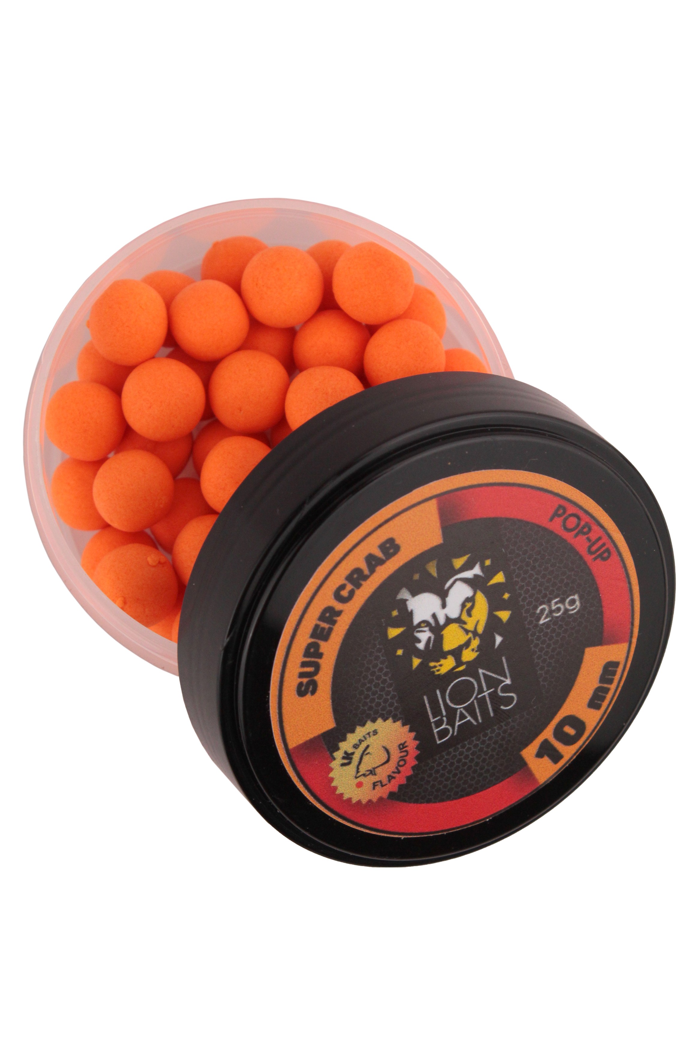 Бойлы Lion Baits pop-up Super Crab 10мм 25гр - фото 1