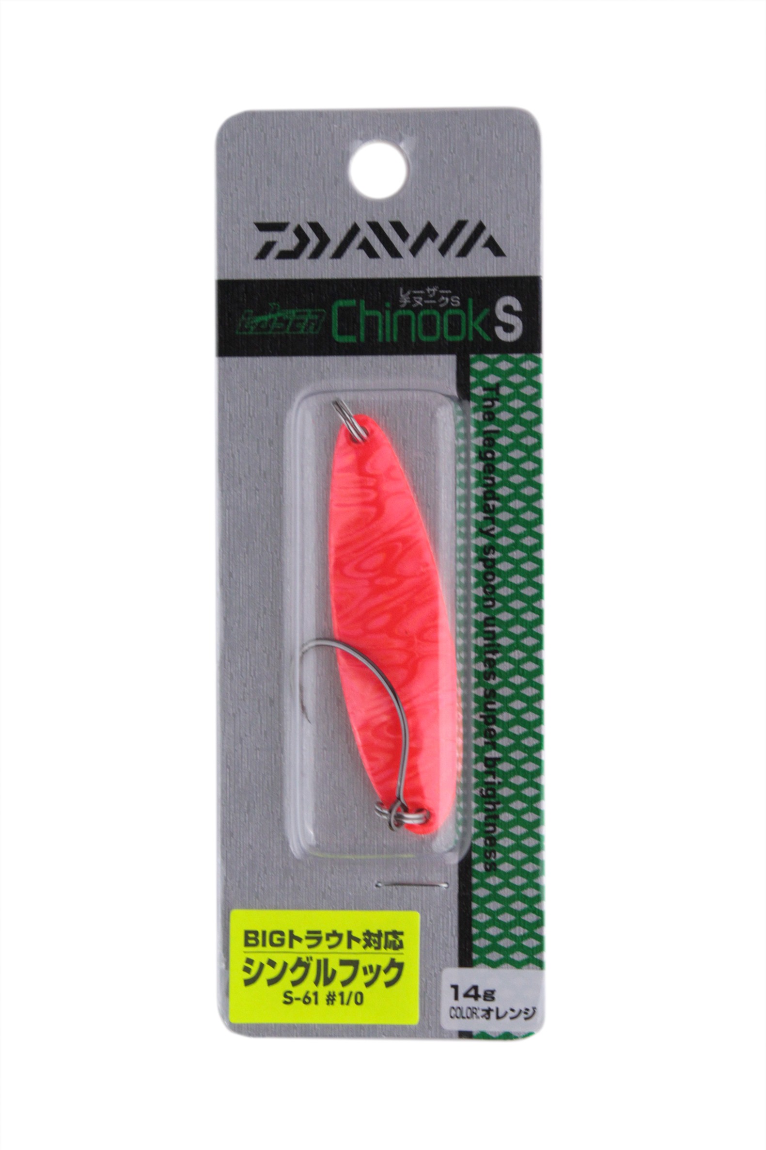 Блесна Daiwa Laser Chinook S 14гр orange - фото 1