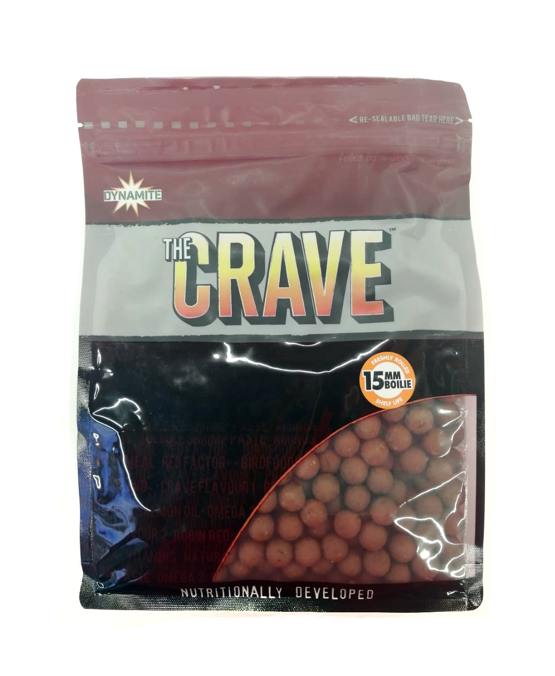 Бойлы Dynamite Baits Premium the crave 15мм 1кг - фото 1