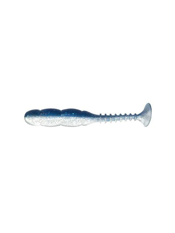 Приманка Reins виброхвост Fat rockvibe shad 4" B32 sardine - фото 1