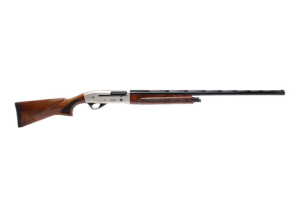 Ружье Ata Arms Neo 12 Walnut Nickel Deluxe Stream 12x76 710мм - фото 1
