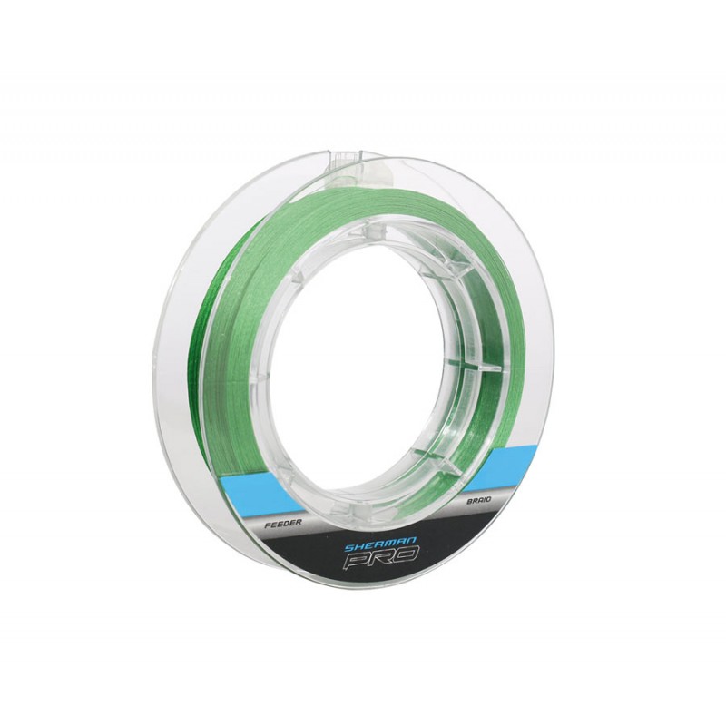 Шнур Flagman Sherman Pro Feeder Braid F8 150м Green 0,10мм 9кг 20lb - фото 1
