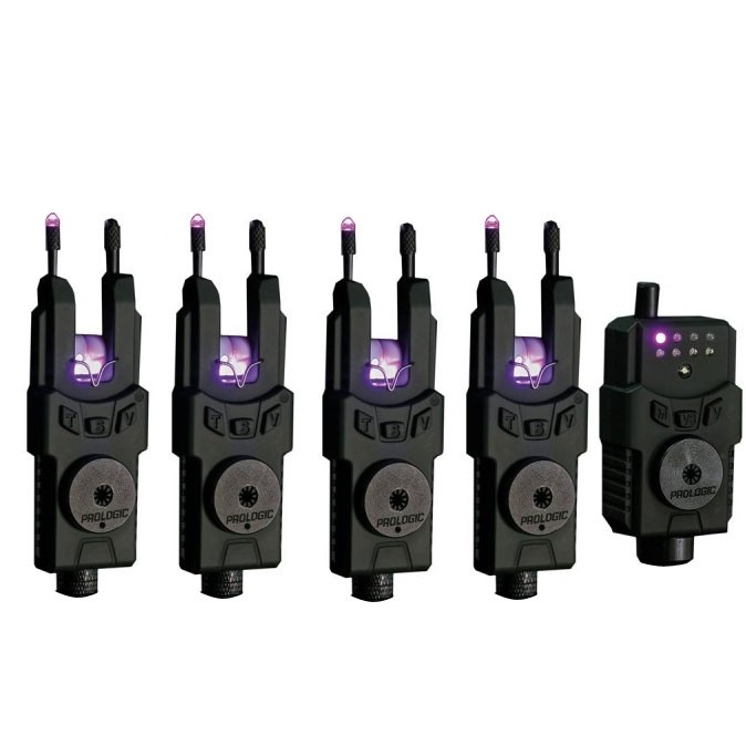 Набор сигнализаторов Prologic SMX Alarms custom black WTS purple edition 4+1 - фото 1