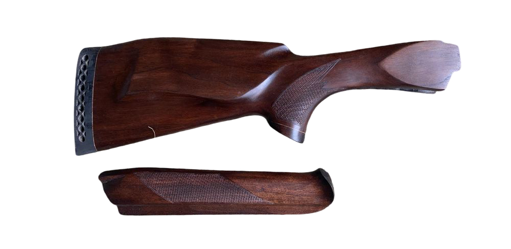 Приклад+цевье Левша ТОЗ-34 Монте-Карло левша орех - фото 1