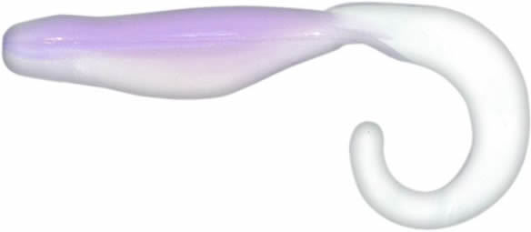 Приманка Bass Assassin 2-Curly Shad Albino Shad 1/10