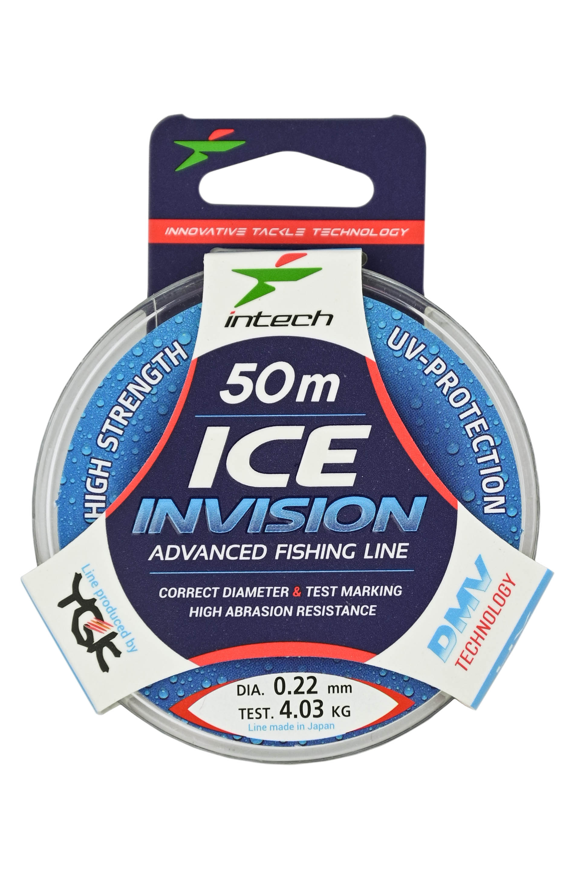 Леска Intech Invision Ice Line 50м 0.22мм 4.03кг - фото 1