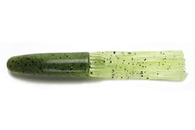 Приманка Keitech Salty Core 3,5&quot;  Tube Watermelon / Chartreuse - фото 1