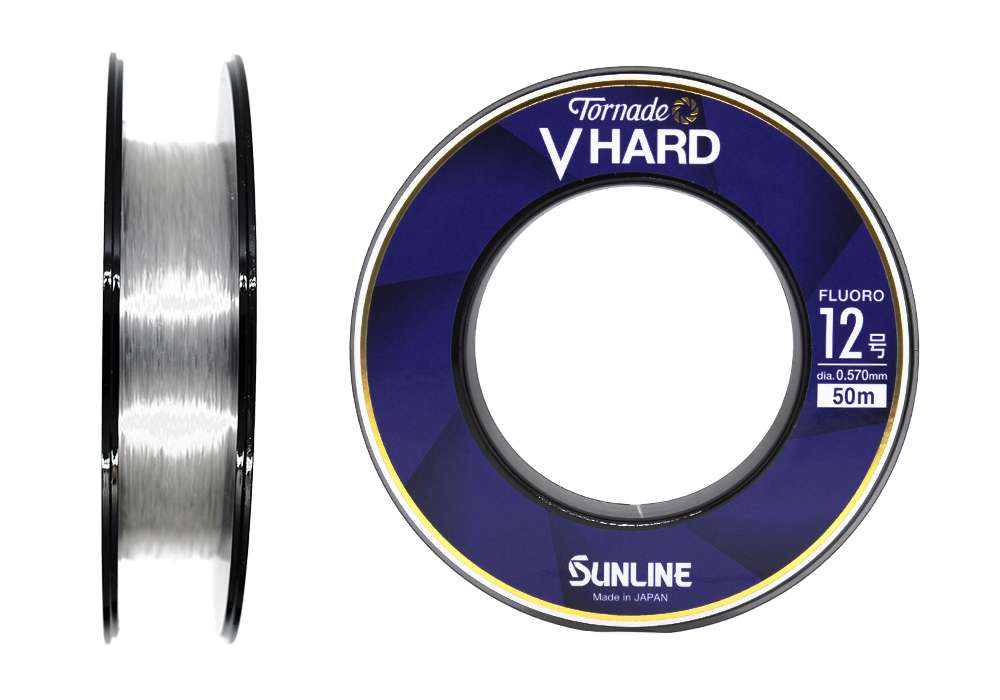 Леска Sunline Tornade V Hard FC 12.0/0.570мм 25кг/50lb 50м Clear - фото 1