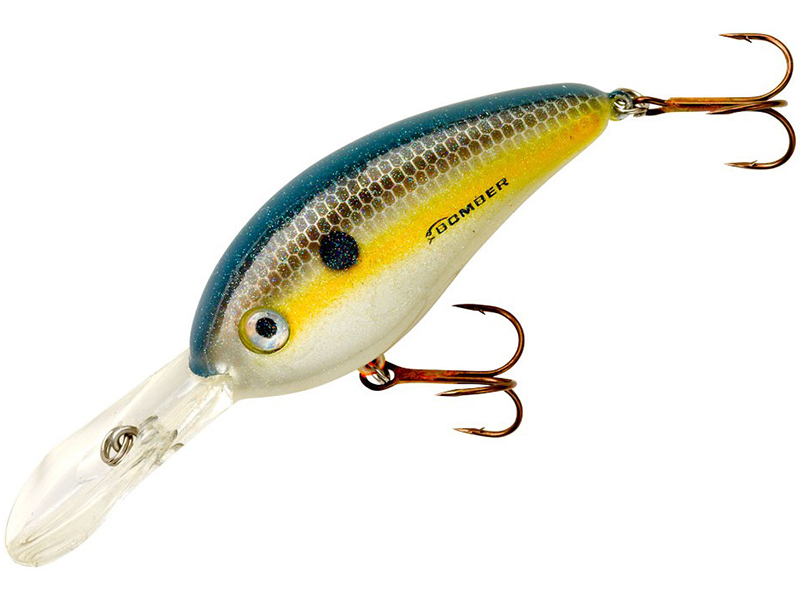 Воблер Bomber Fat free shad jr 6,13см 14гр foxy shad - фото 1