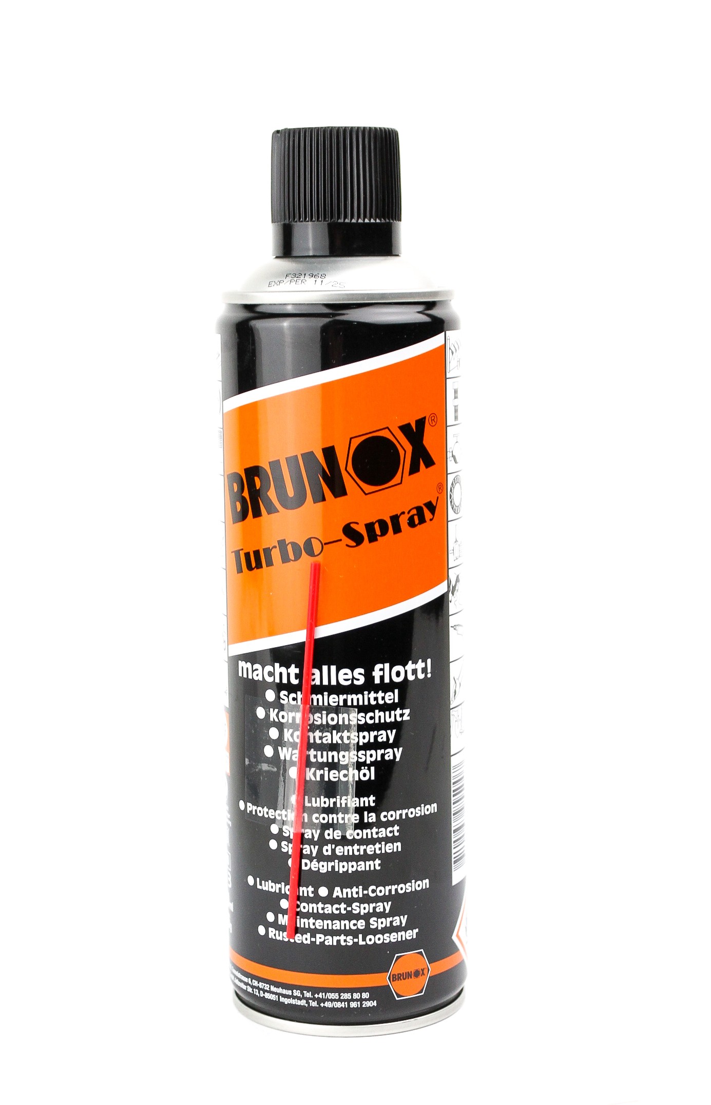 Масло оружейное Brunox Turbo spray 500мл