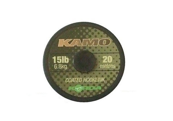 Поводочный материал Korda Kamo coated hooklik 20м 15lb - фото 1