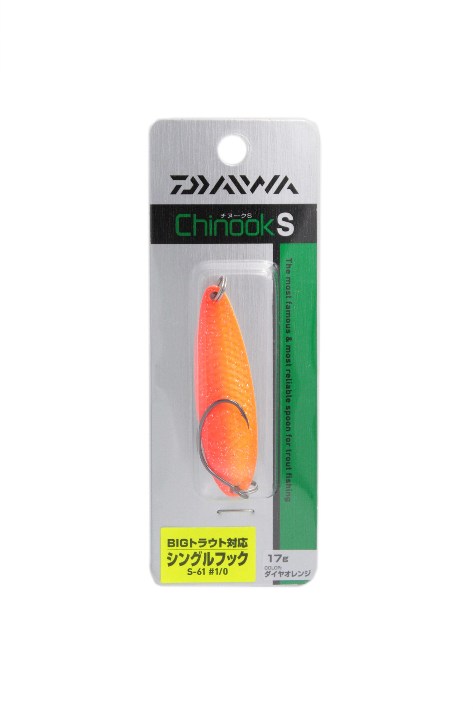 Блесна Daiwa Chinook S 17гр dia orange - фото 1