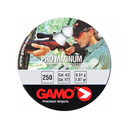 Пульки Gamo Pro Magnum 0.49 гр 250шт