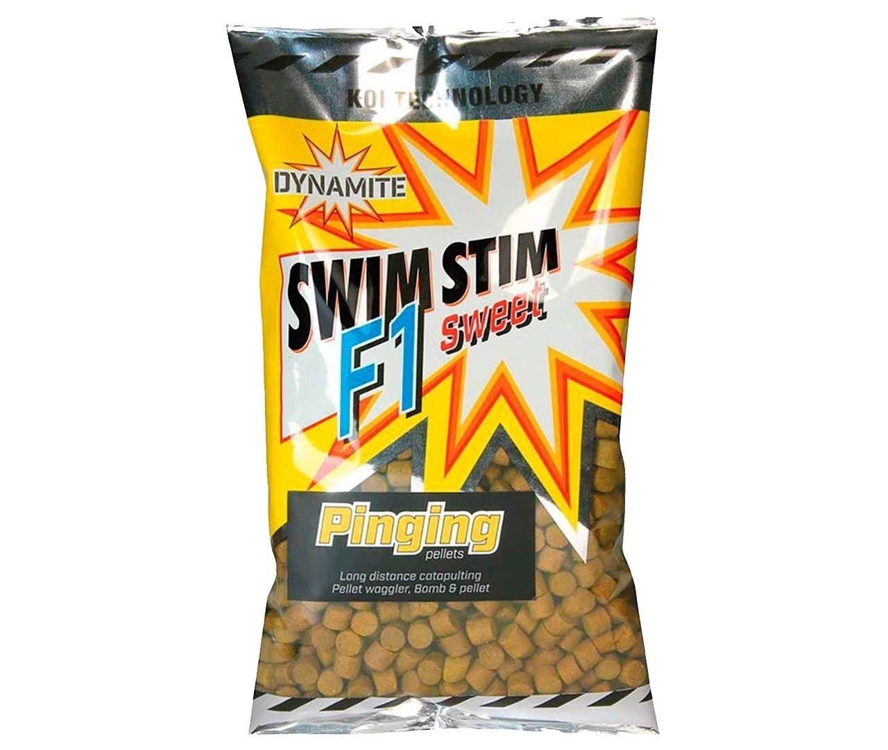 Пеллетс Dynamite Baits Swim Stim pinging pellets F1 13мм 900гр - фото 1