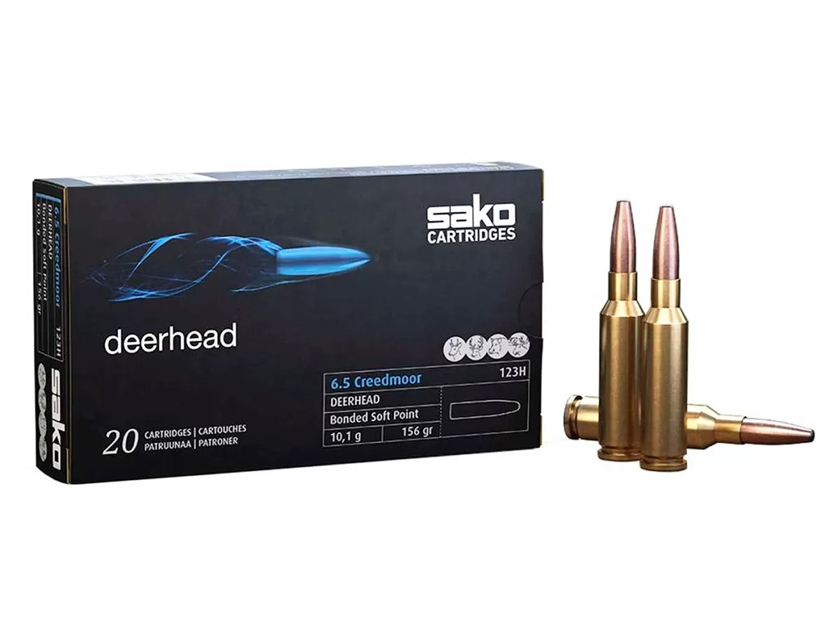 Патрон 6,5 Creedmoor Sako Deerhead SP Bonded 10,1 гр  - фото 1