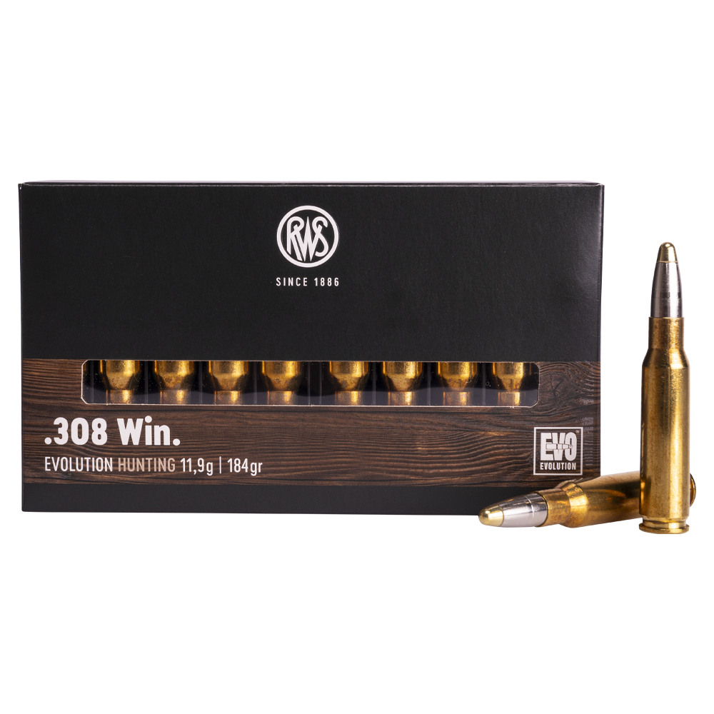 Патрон 308Win RWS DN EVO 11,9 гр - фото 1