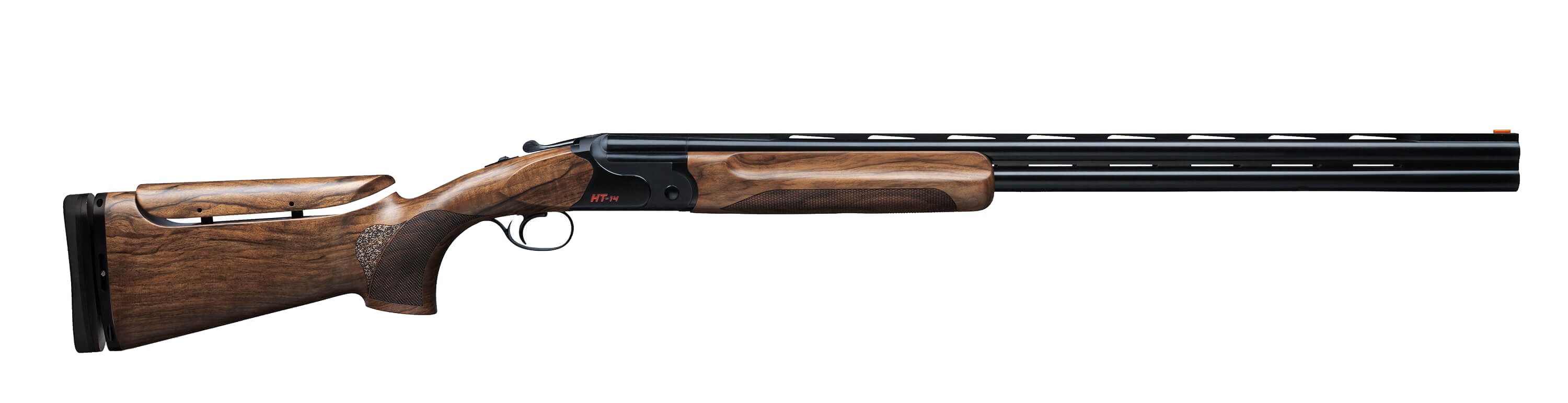 Ружье Huglu HT-14 Black Advanced Trap O/U 1C Grade Wood ADJU 12x76 760мм - фото 1