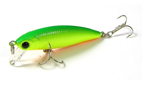 Воблер Lucky Craft Bevy minnow 45 F 0254 260 green chart  - фото 1