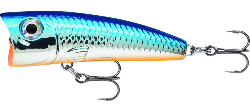 Воблер Rapala Ultra Light Pop 04 SB поверхностый 4см 3гр - фото 1