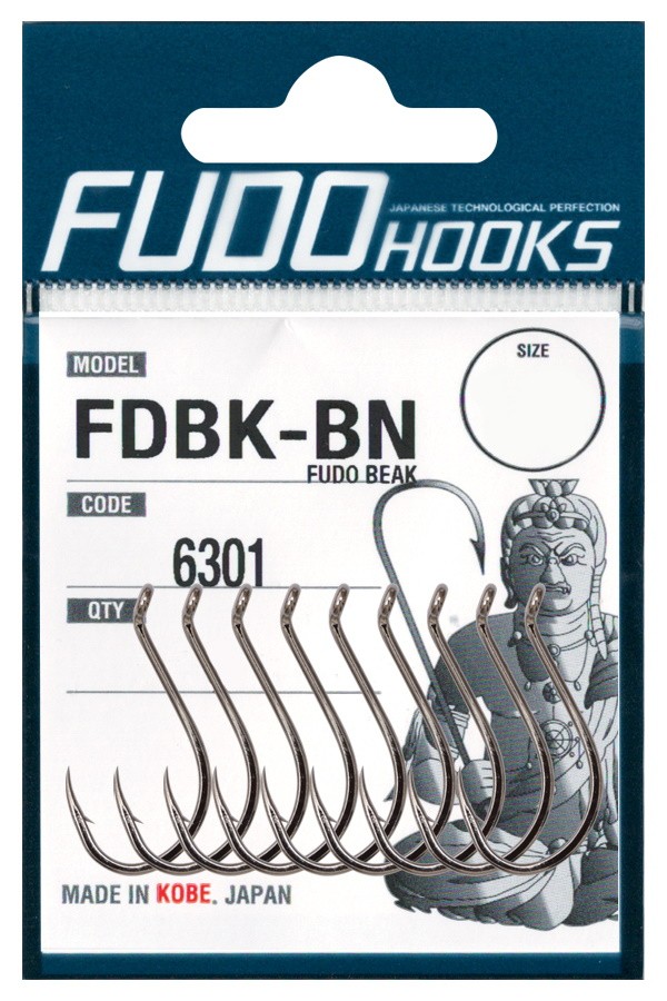 Крючки Fudo Beak FDBK-BN 6301 BN №7/0  - фото 1