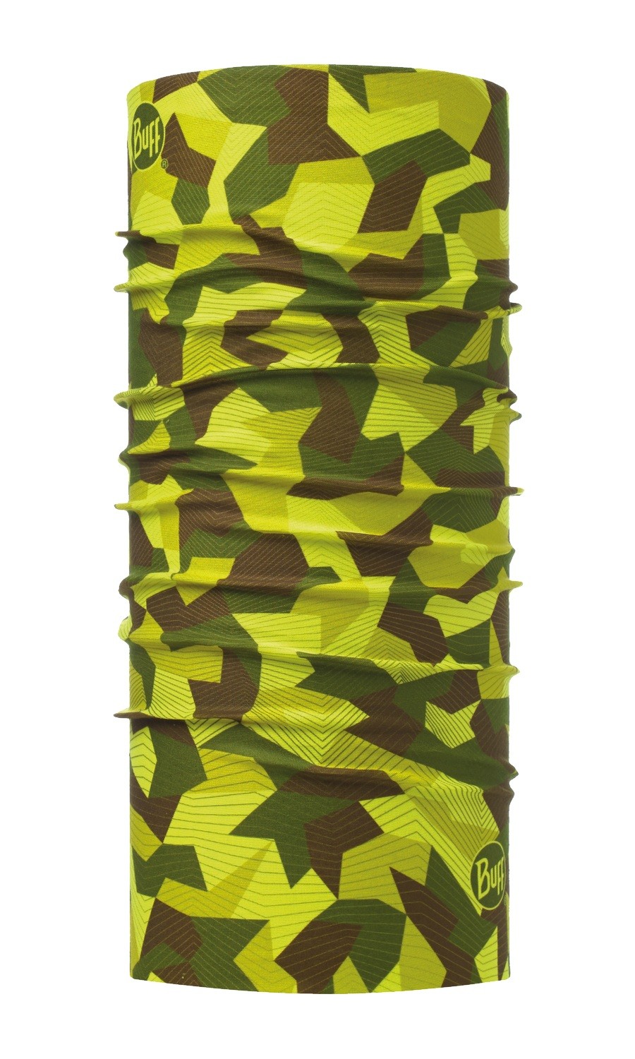 Бандана Buff Original block camo green - фото 1