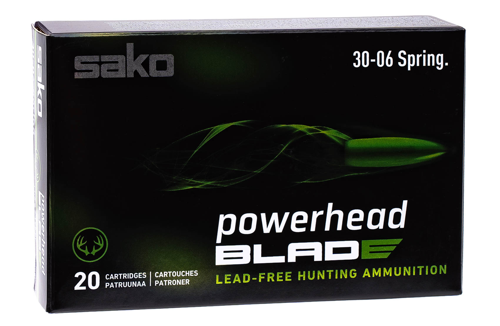 Патрон 30-06 Spr Sako SP Powerhead Blade 11,3гр - фото 1