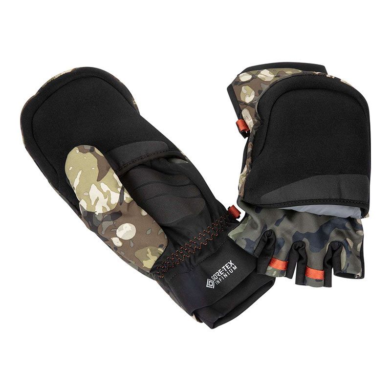 Рукавицы Simms Gore-Tex ExStream F/O Mitt Riparian Camo  - фото 1