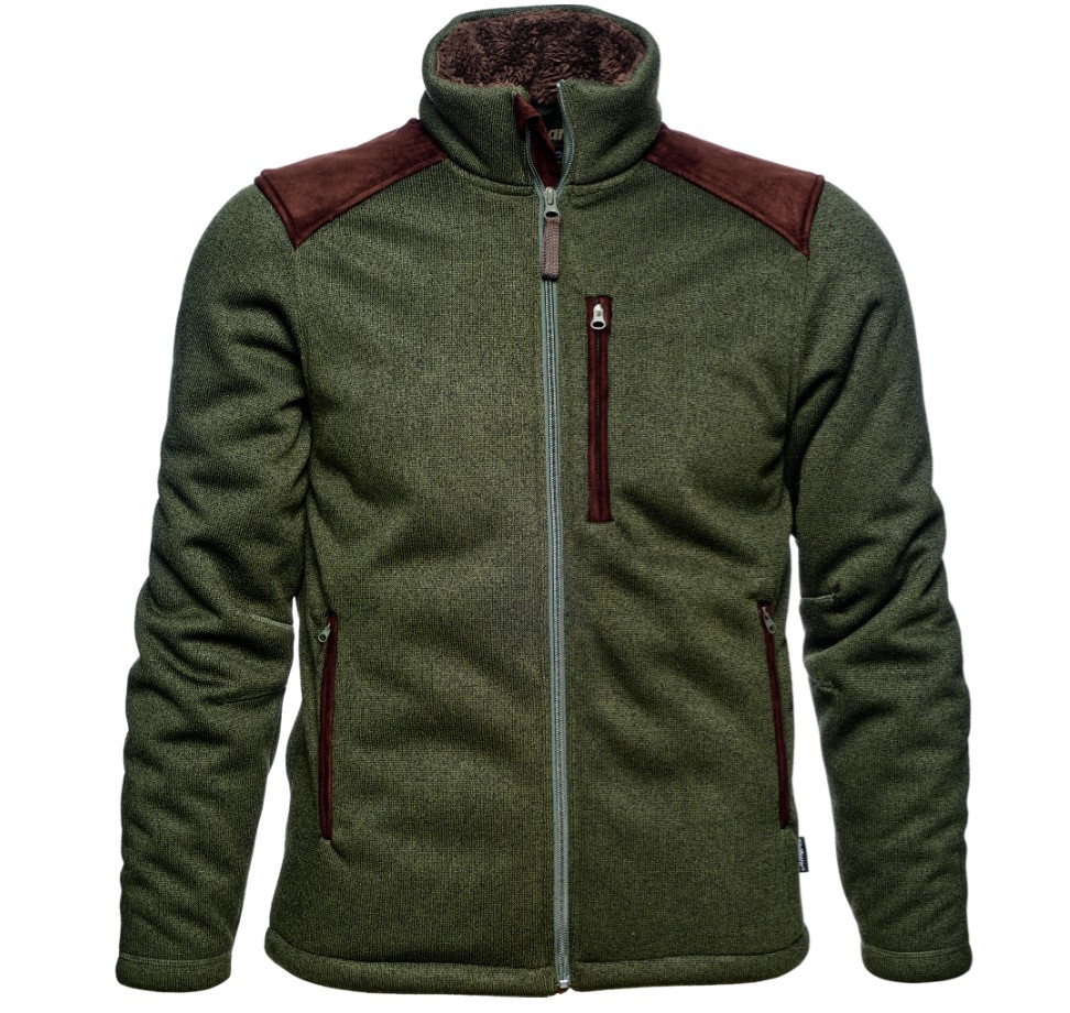 Куртка Seeland Dyna knit fleece forest green  - фото 1