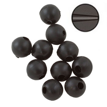 Бусина-отбойник Nautilus Bead with tapered hole 6x2мм brown - фото 1