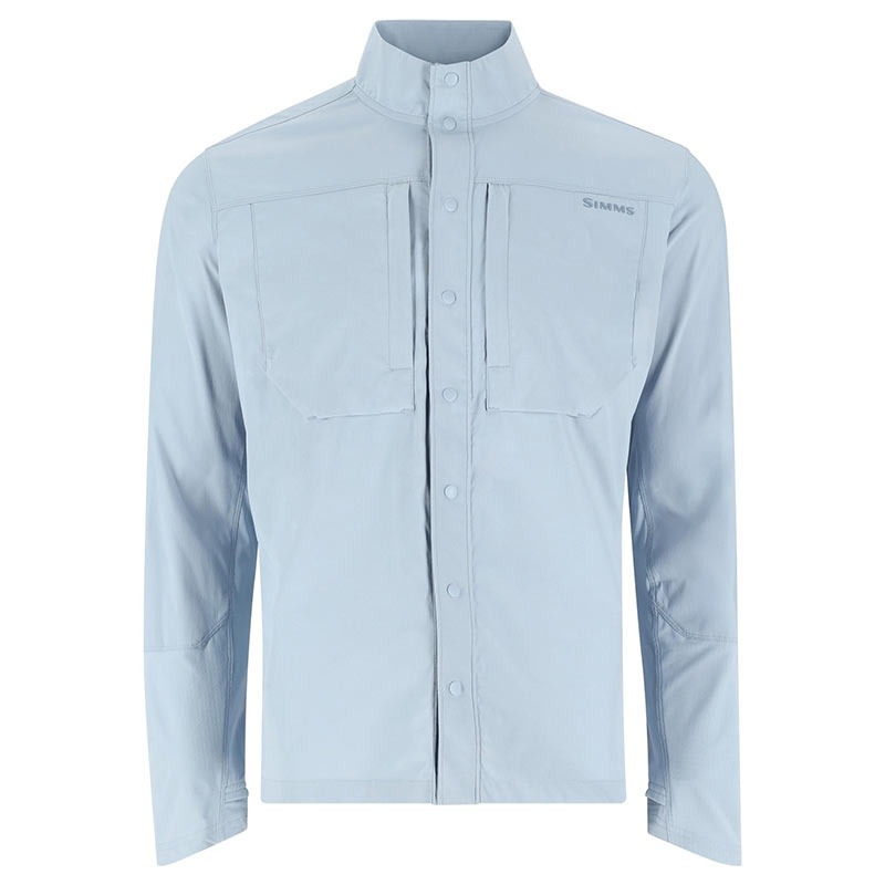 Рубашка Simms Latitude BiComp Shirt Steel Blue  - фото 1