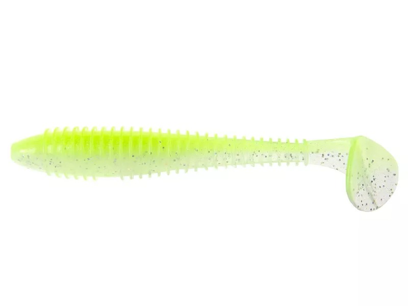 Приманка Keitech 7,8" FAT Swing Impact - Chartreuse Shad - фото 1