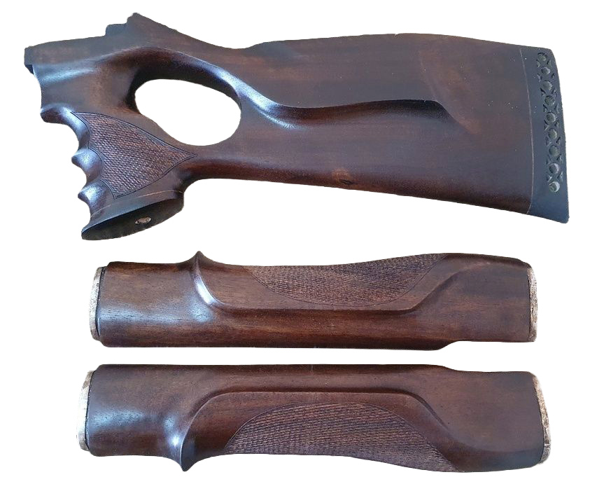 Приклад Левша Тигр МК ортопед с рез. ручкой орех - фото 1