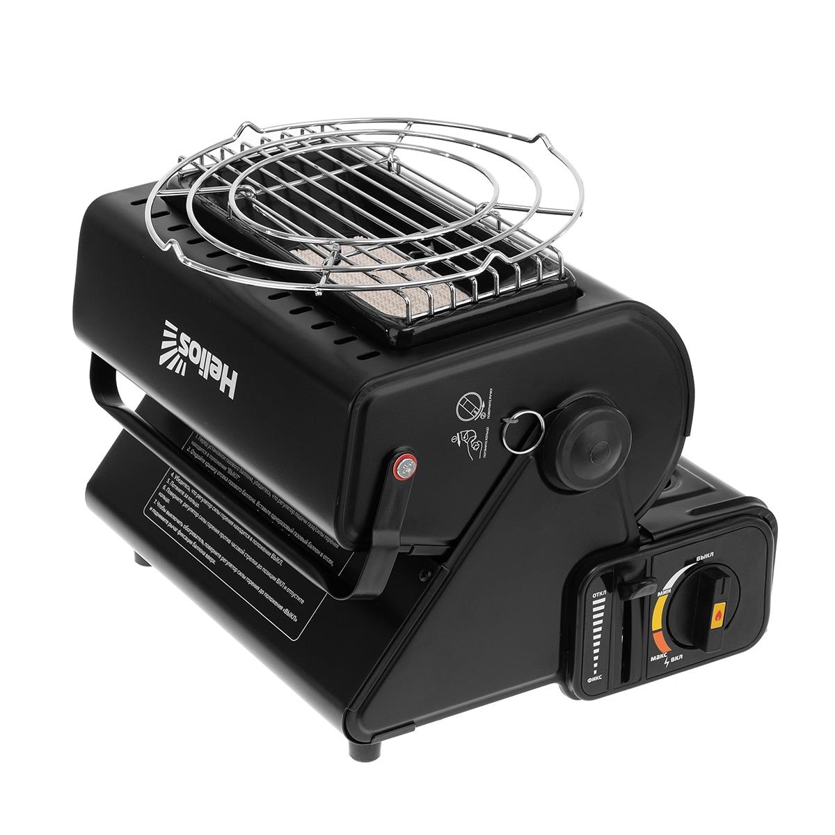 Обогреватель-плита Helios газовый портативный - фото 1