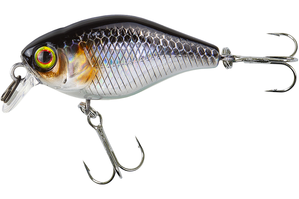 Воблер Jackall Chubby 38 SR Silent hl silver & black - фото 1