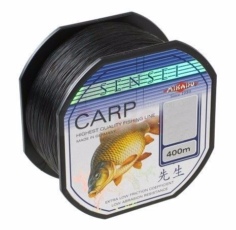 Леска Mikado Sensei carp 400м 0,34мм  - фото 1