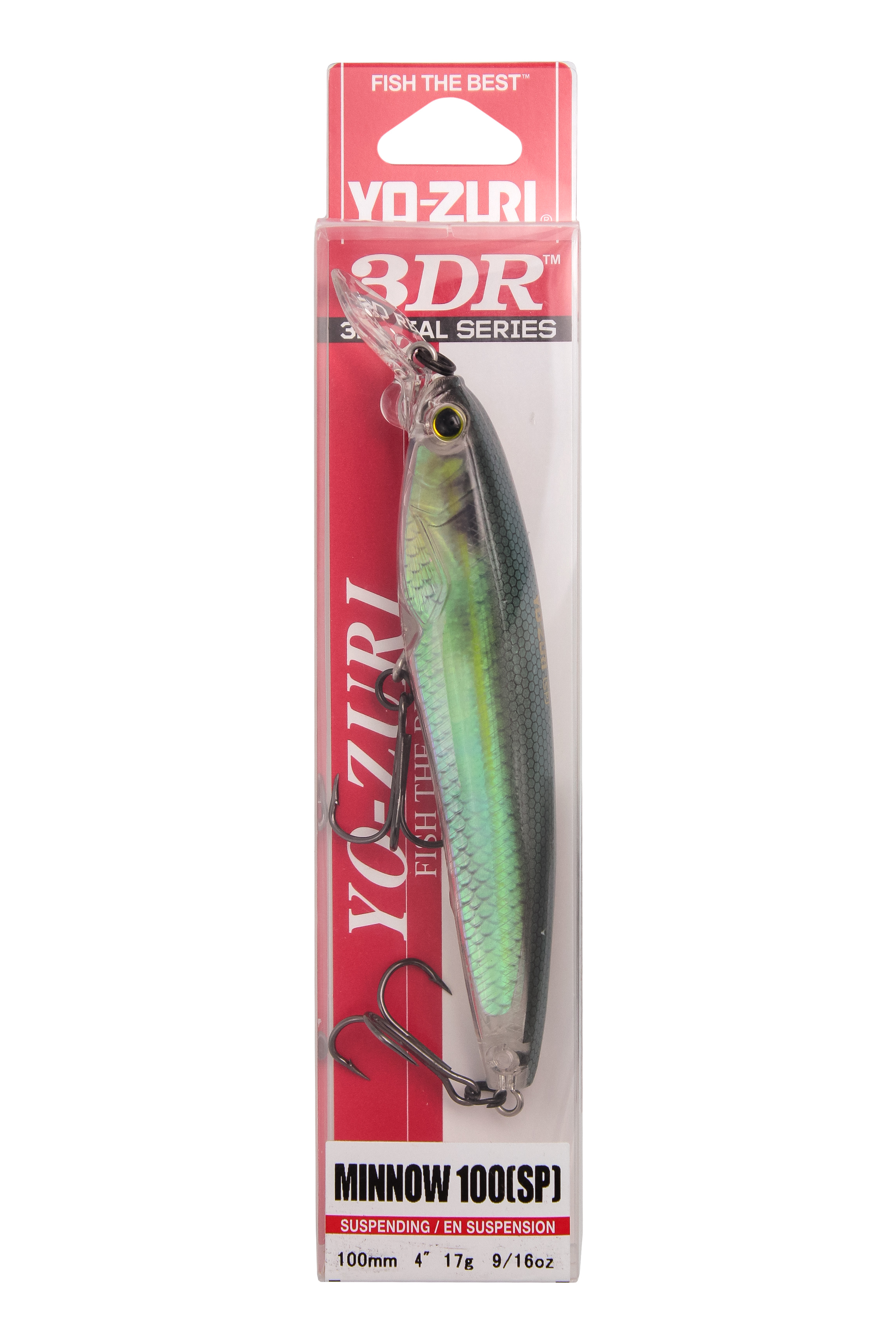 Воблер Yo-Zuri 3DR minnow 100SP R1309 RGZS - фото 1