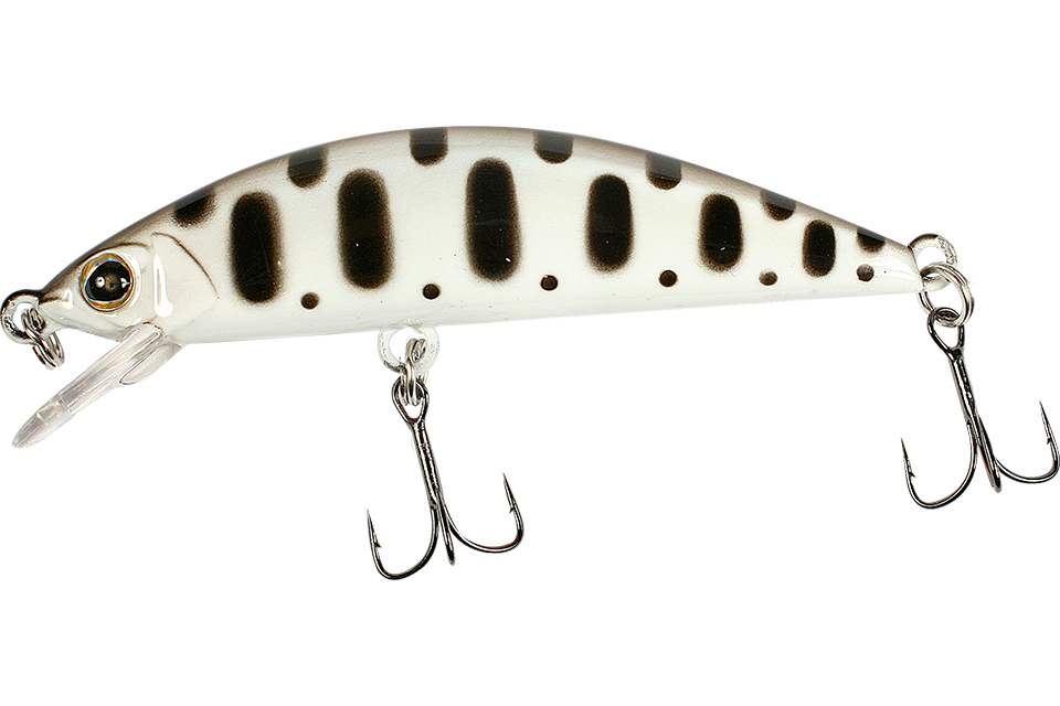 Воблер Jackall Tricoroll 55S white & black yamame - фото 1