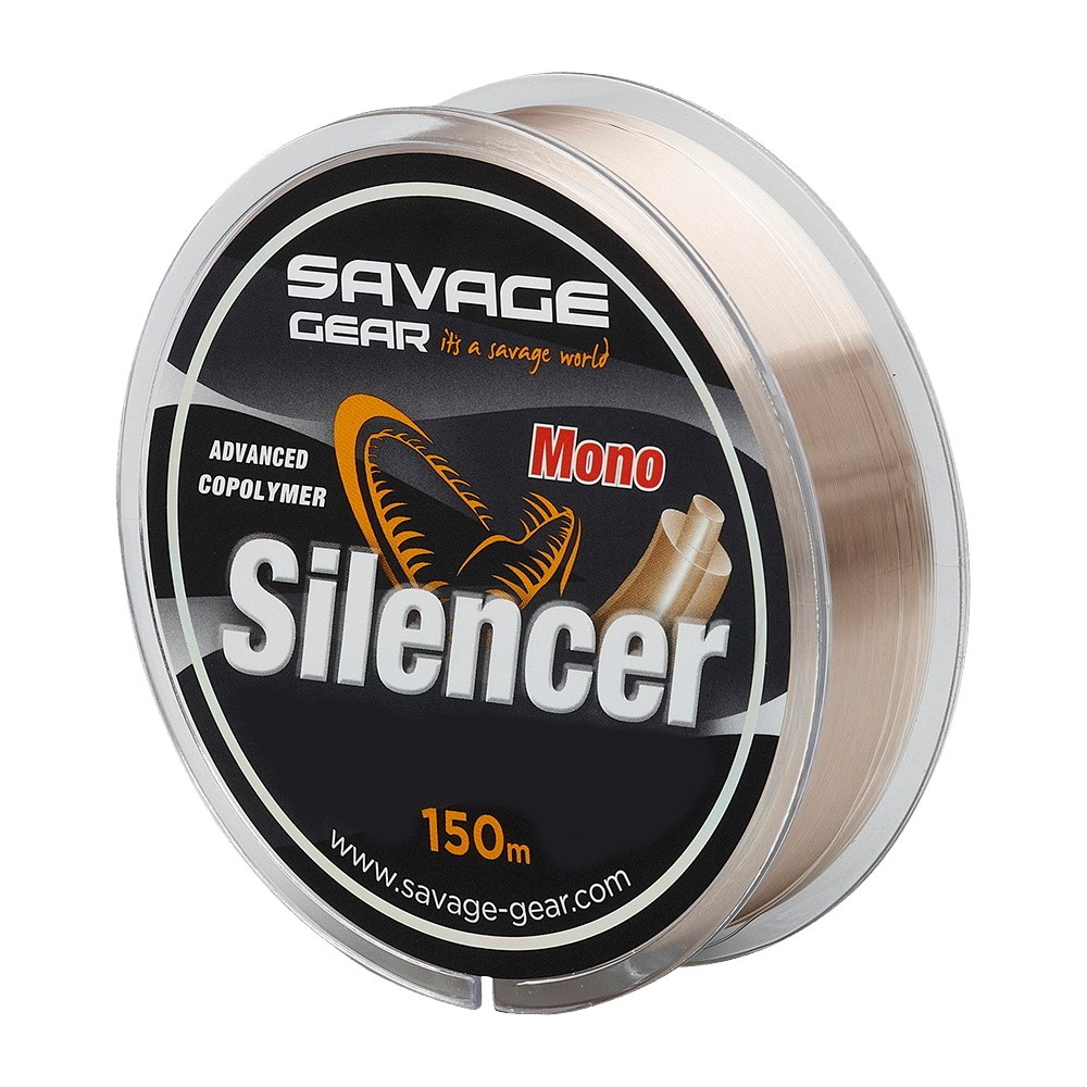 Леска Savage Gear Silencer Mono 0,20мм 150м 3,33кг 7,34lbs Fade - фото 1