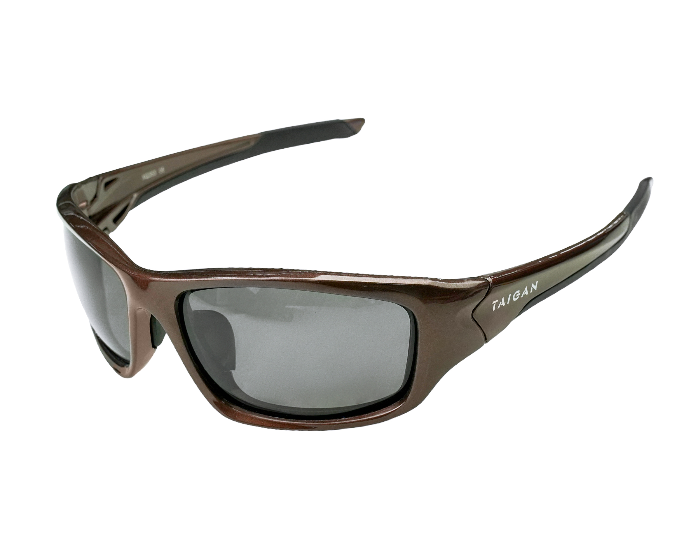 Очки Taigan XQ353 для охотника рыбака поляризац UV400 TR90 коричневый - фото 1