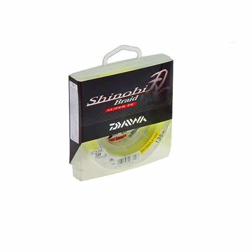 Шнур Daiwa Shinobi Braid Yellow 135m 0.12mm 10lb - фото 1