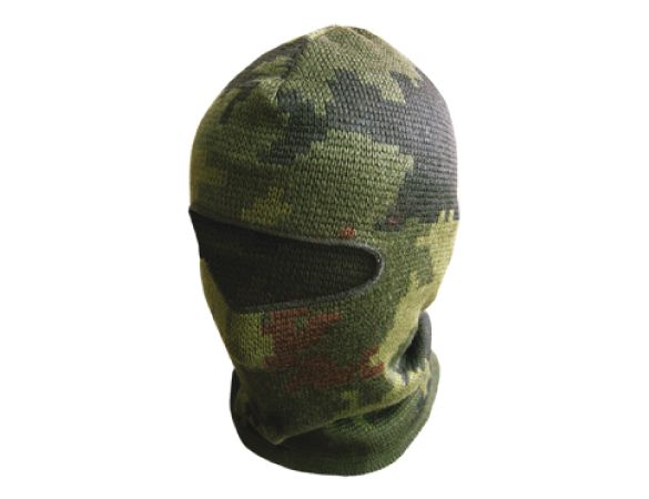 Шлем-маска Хольстер Тайга зеленая - фото 1