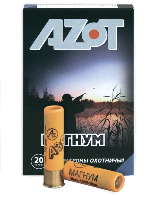 Патрон 20х76 Азот 5 Магнум 1/10