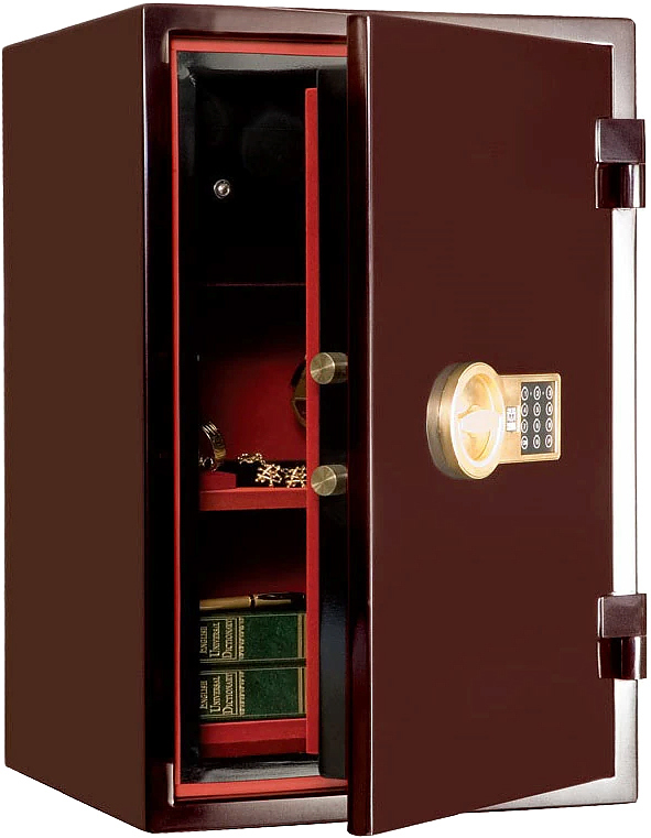 Сейф Промет Gold Гарант-67T.EL вишня - фото 1