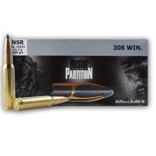 Патрон 308Win Sellier&Bellot 11,7 Nosler - фото 1