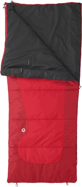 Спальник Marmot Trestles 40 Fr long realred/fire LZ - фото 1