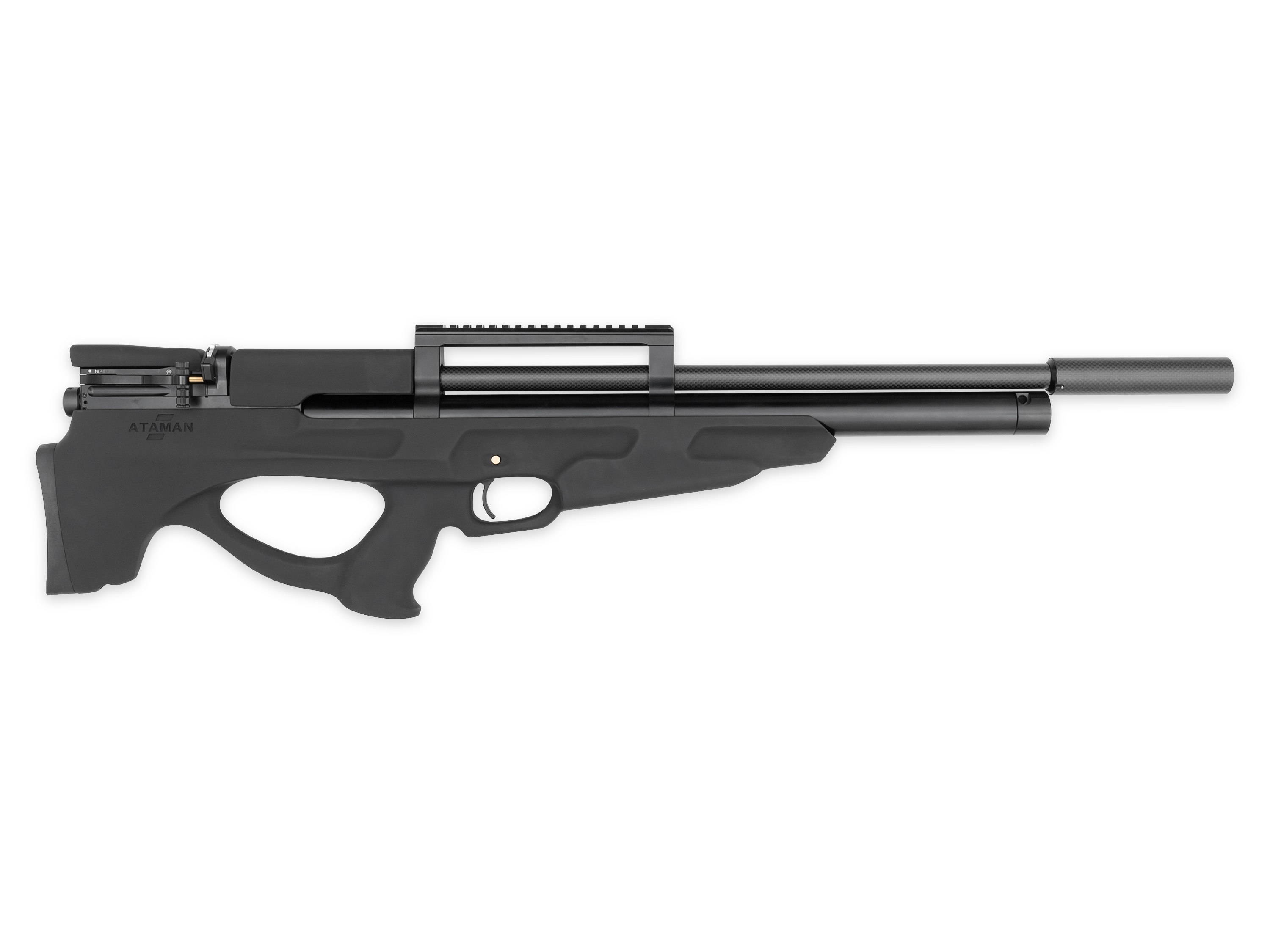 Винтовка Ataman М20 648 6,35мм полнотел черная - фото 1