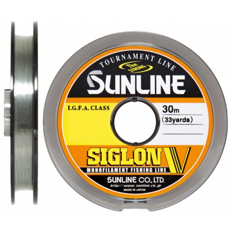 Леска Sunline Siglon V clear 30м 0,128мм 1,5кг - фото 1
