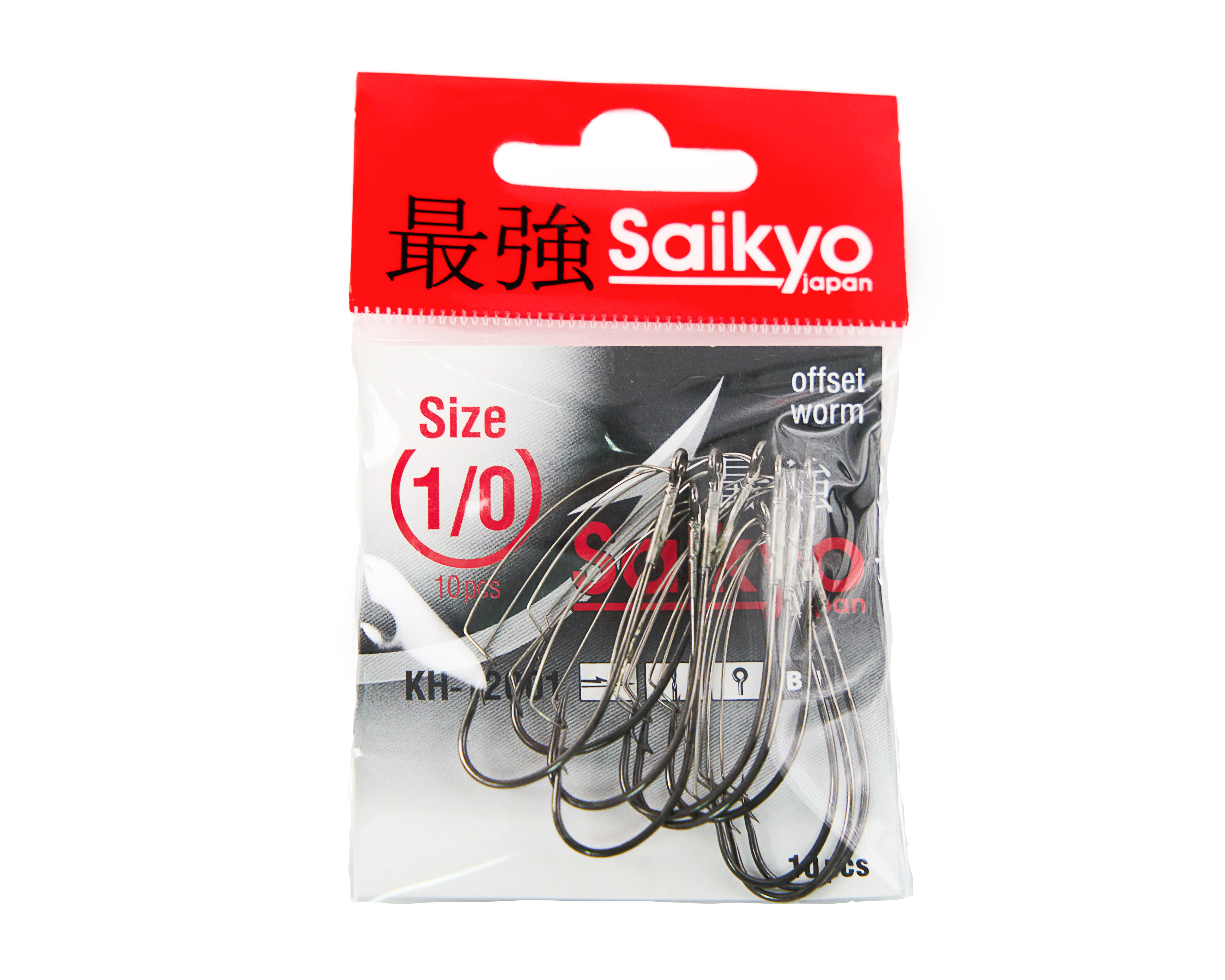 Крючки Saikyo KH-12001 BN №1/0 10шт - фото 1