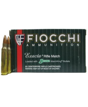 Патрон 223Rem Fiocchi Sierra Extra MK HPBT 77gr - фото 1