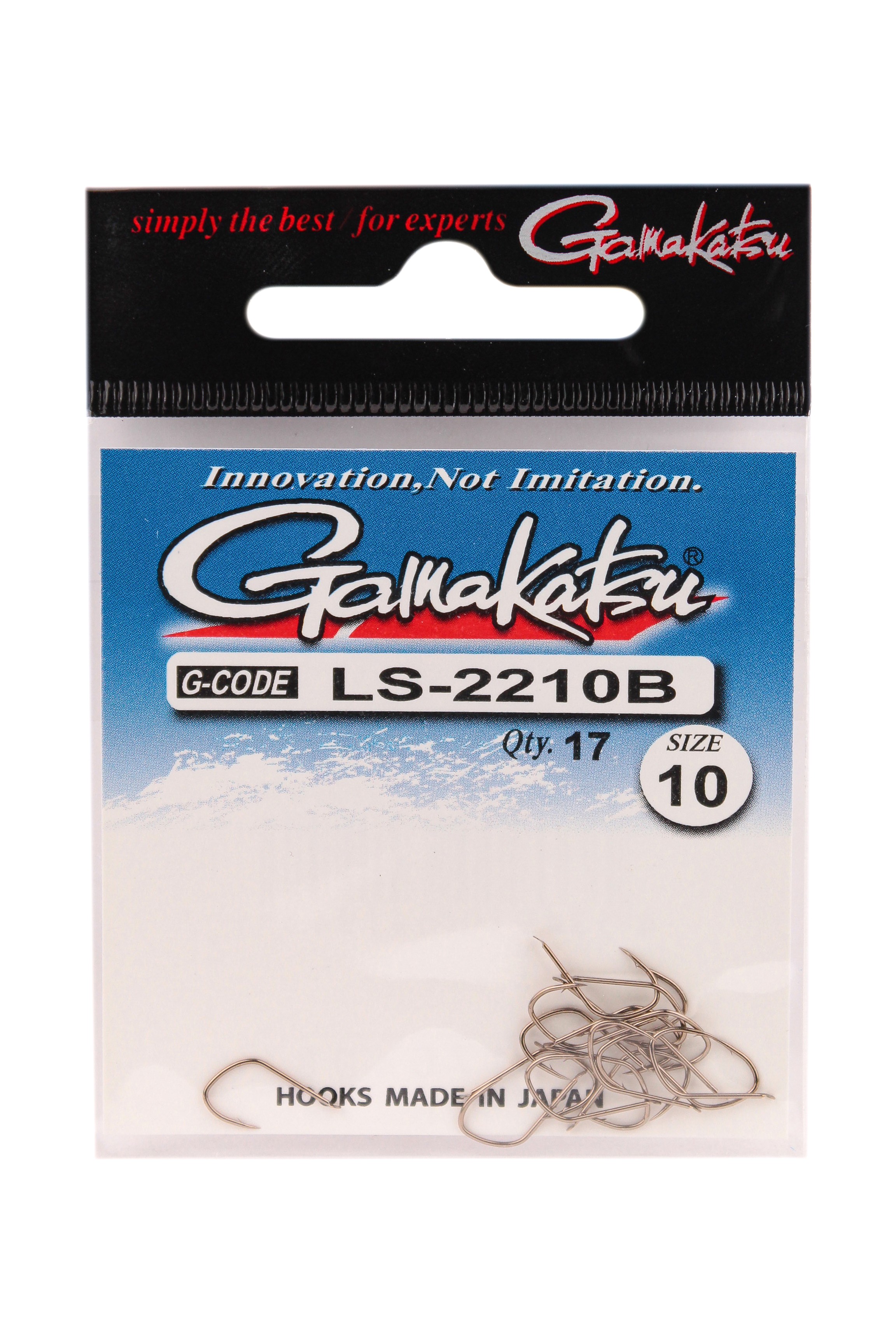 Крючок Gamakatsu NL LS-2210B bronze №10 - фото 1